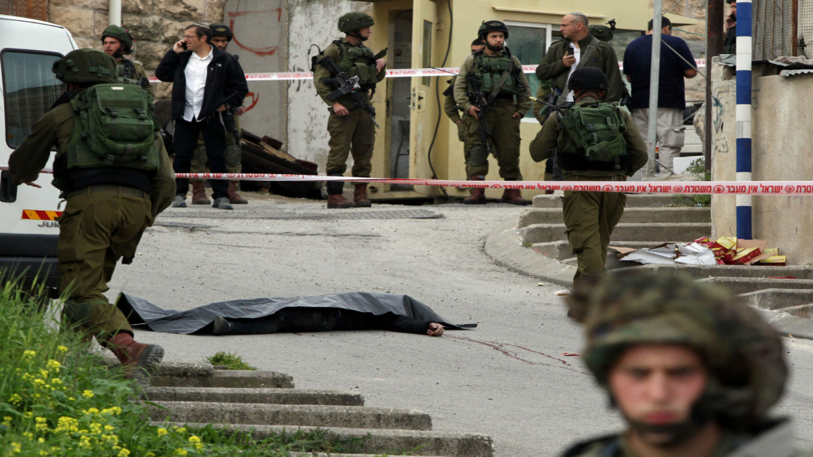 Hebron murder AFP