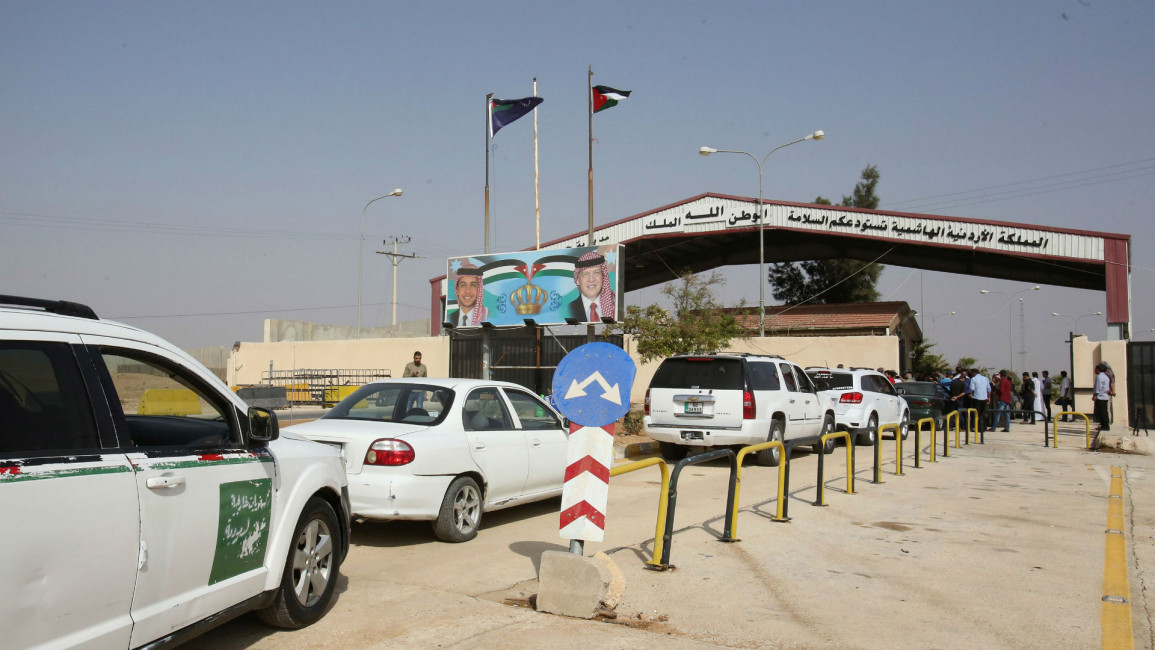 Jordan Syria crossing
