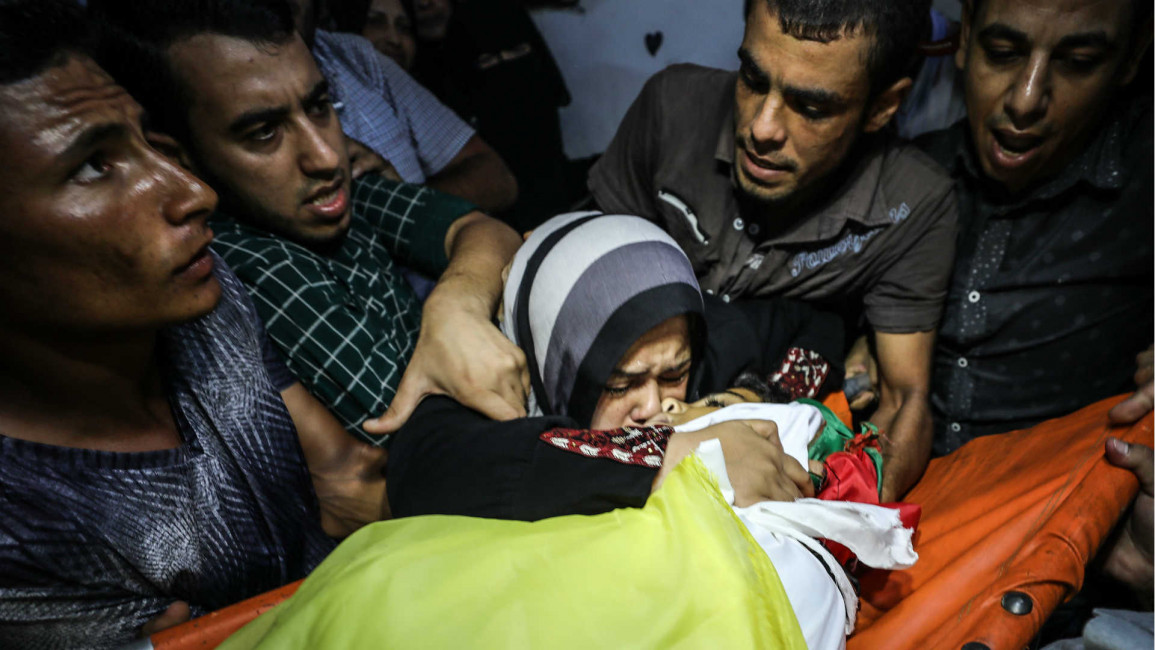 Relatives of 12-year-old Palestinian killed by Israeli fire