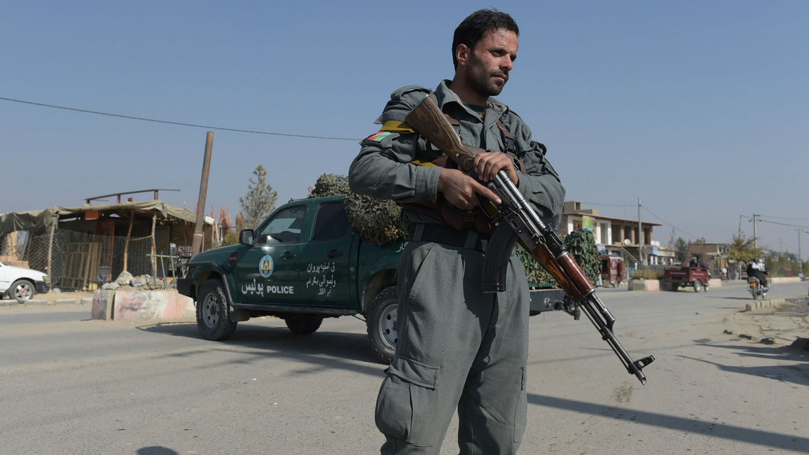 Afghan police AFP