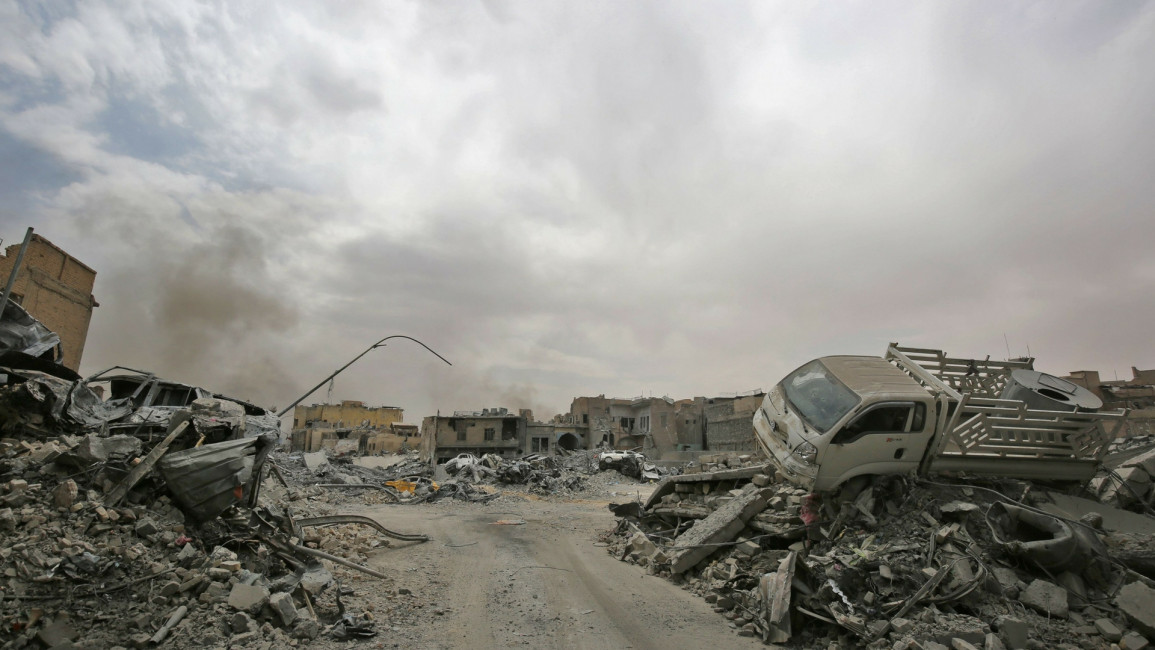 Mosul destruction [Getty]