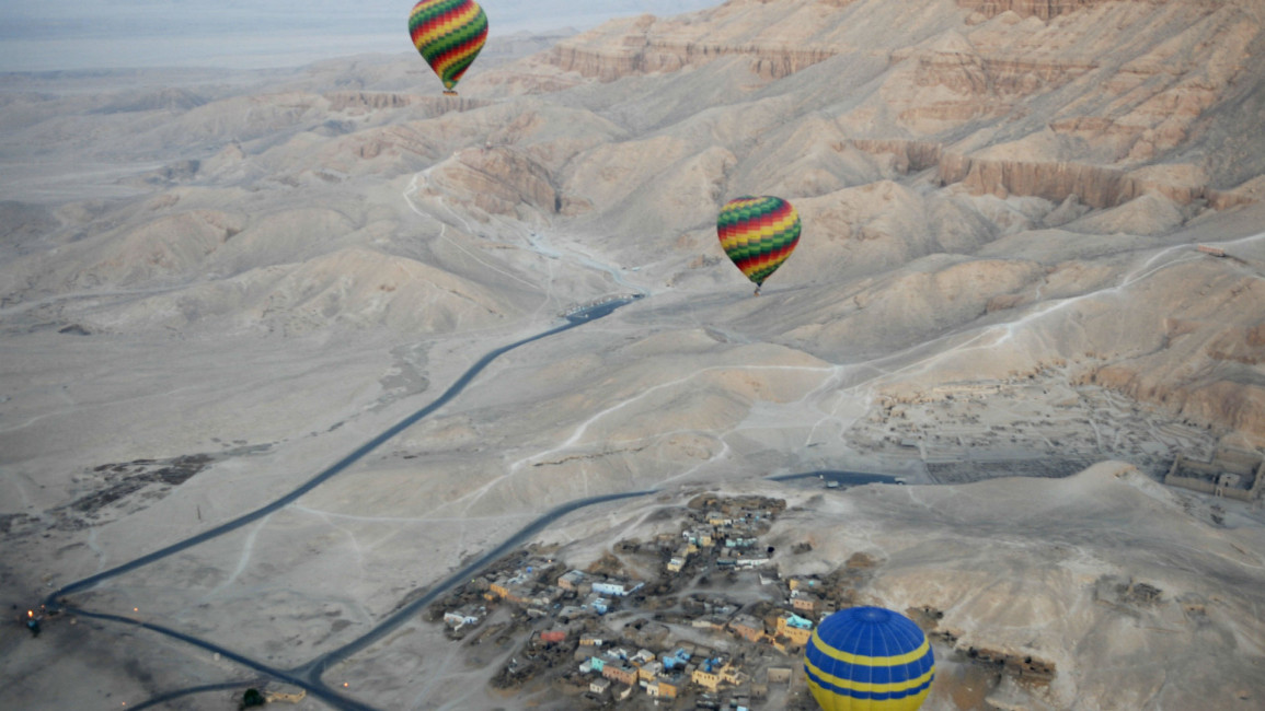 Hot air balloons in Luxor [Getty]