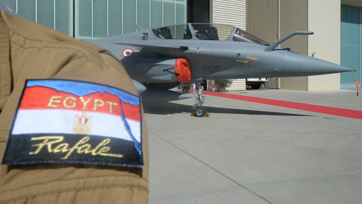 Egypt Rafale jets [AFP]