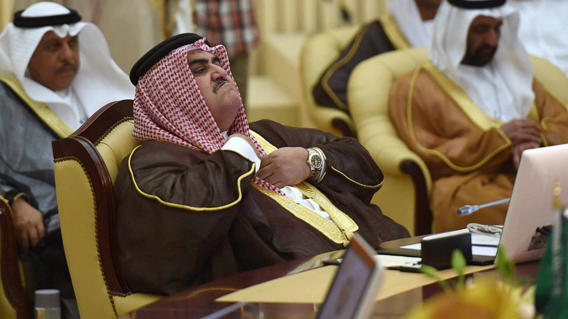 Bahraini Foreign Minister Sheikh Khaled bin Ahmed al-Khalifa