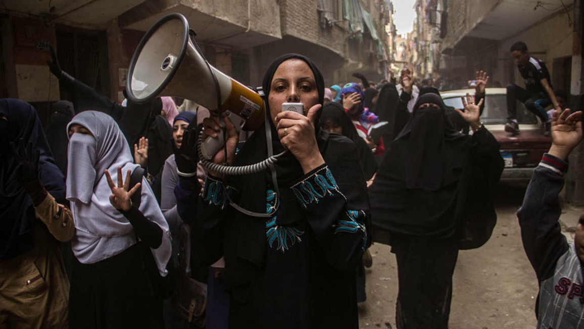 Egypt women activist - Anadolu