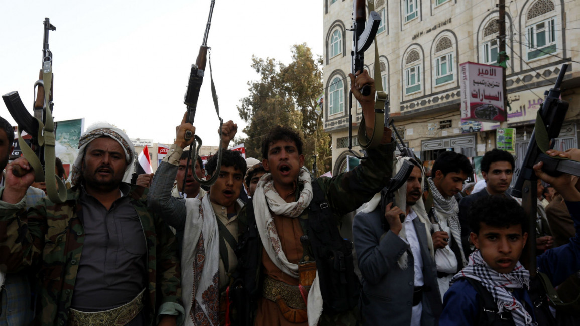 Yemen operation decisive storm protest ANADOLU