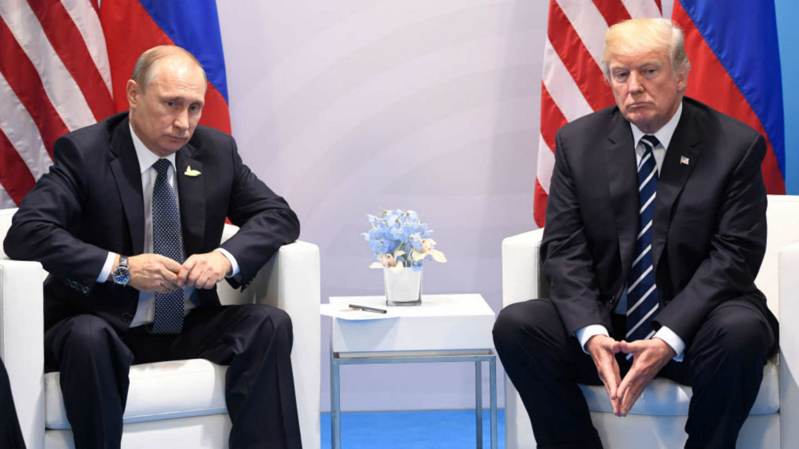Trump and Putin - AFP 