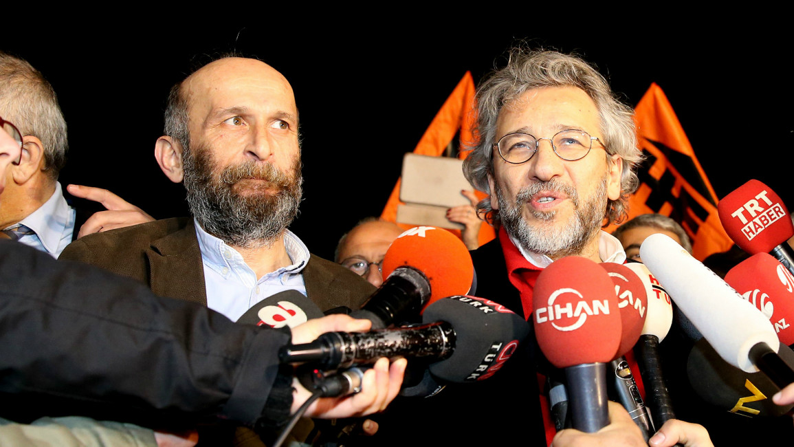 Freed Turkish journalists
