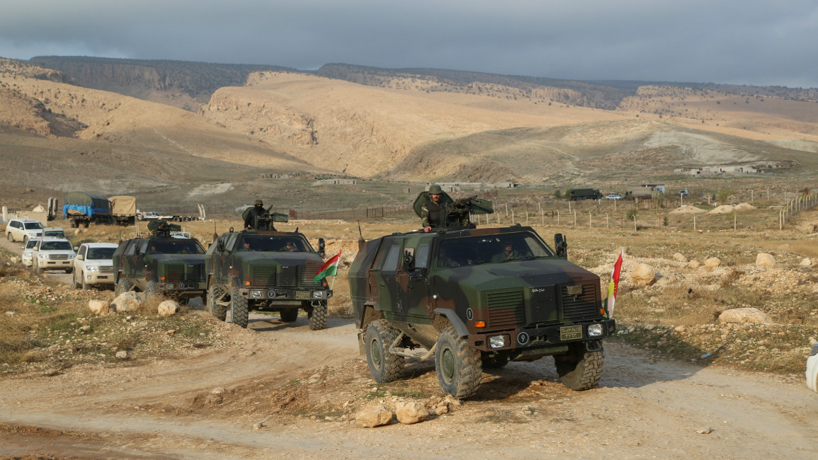Peshmerga forces Mosul