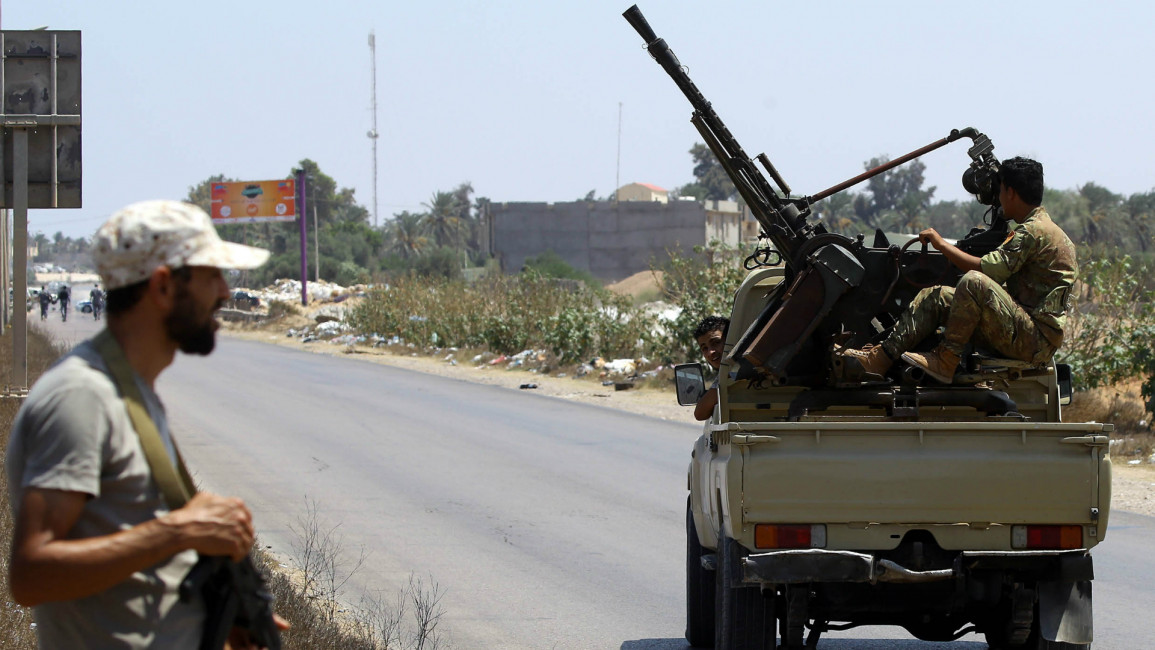 Libya violence -- AFP