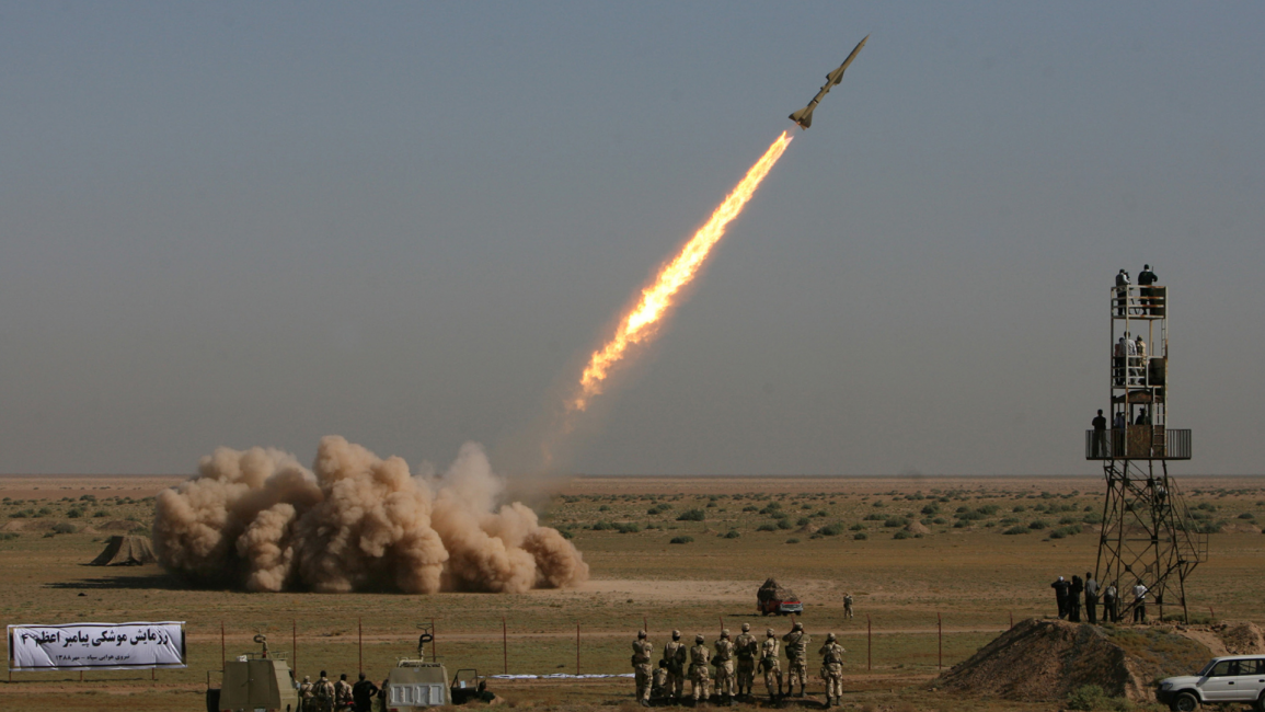 Iran smart missile [AFP]