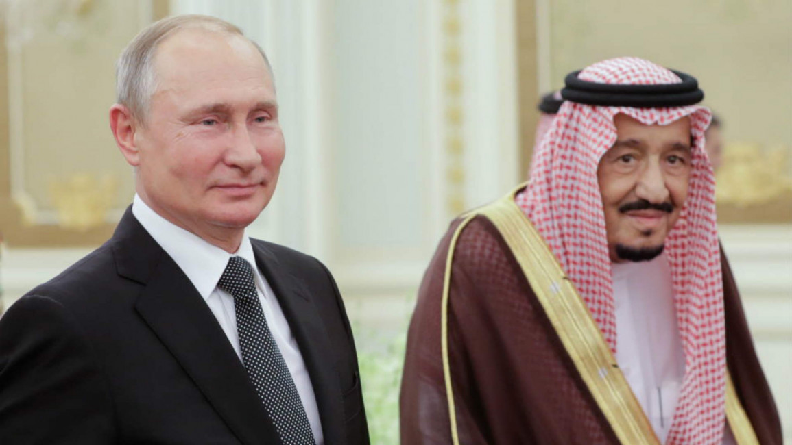 Putin and King Salman - Getty