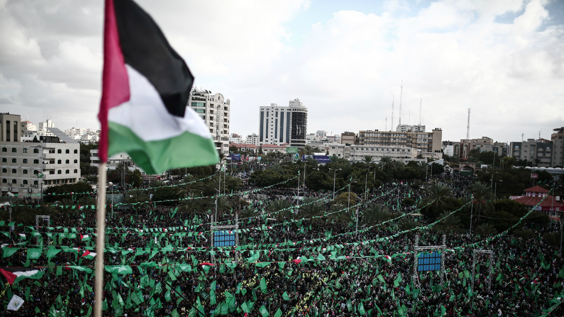 Hamas celebrates anniversary in Gaza [Getty]