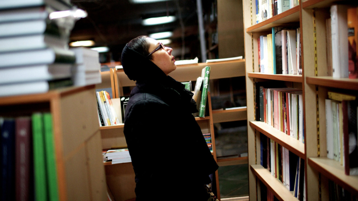 Iran bookstore - AFP