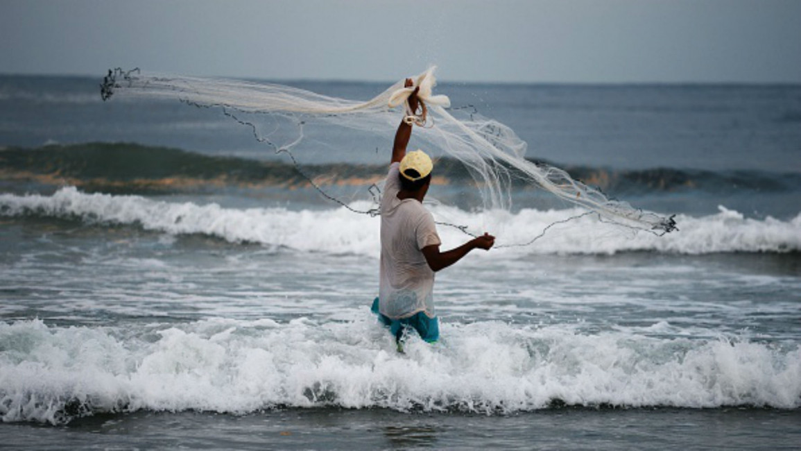 Gaza fishermen [AFP]