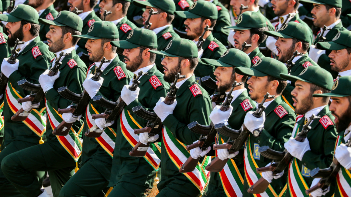 Iran's Revolutionary Guards -- AFP