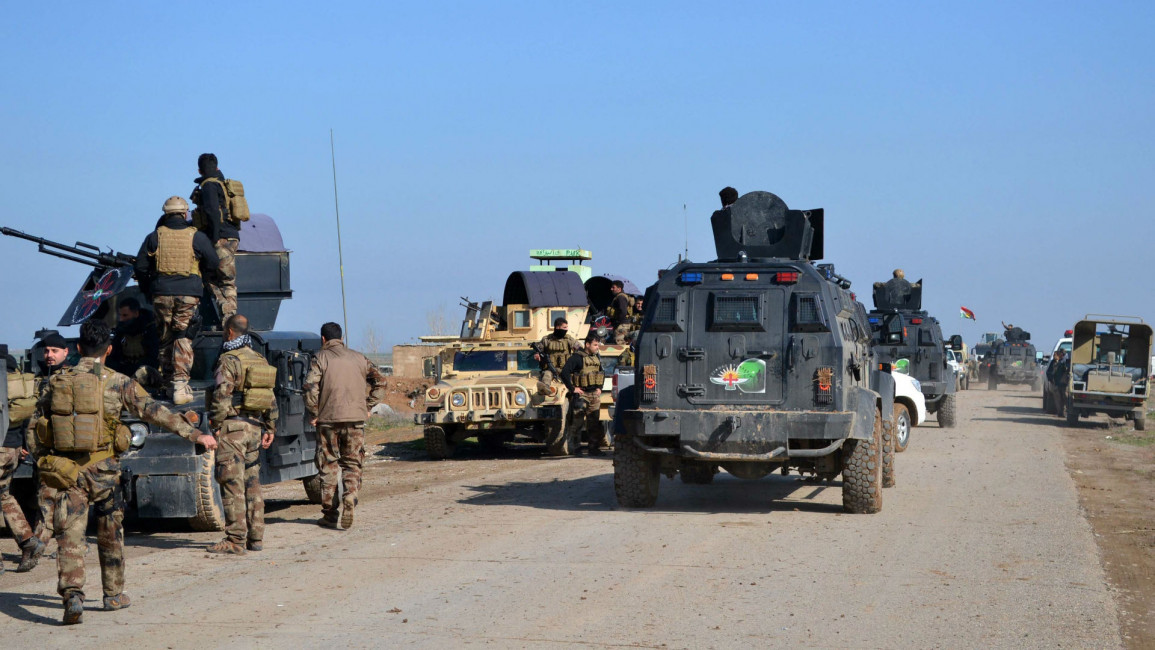 Peshmerga near Kirkuk