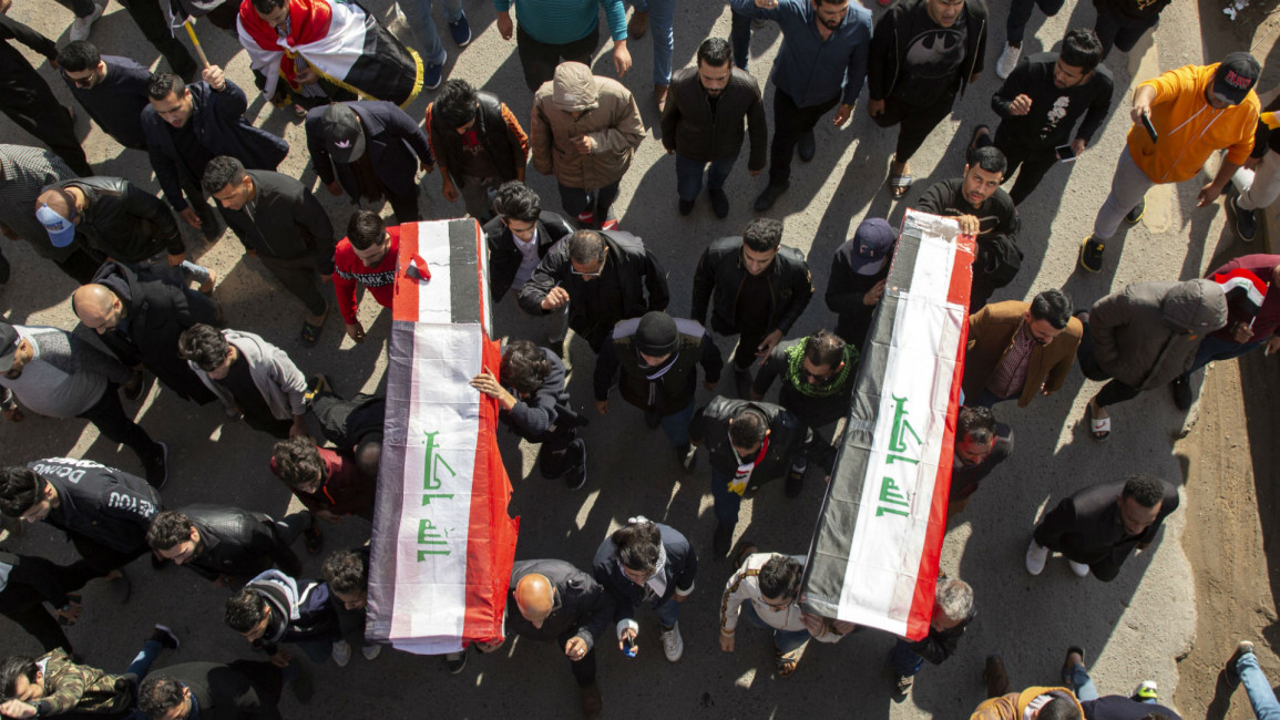 Iraq Funeral Journalists