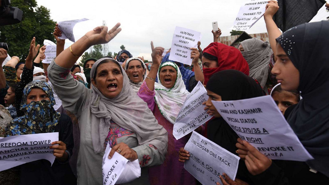 kashmir protests getty