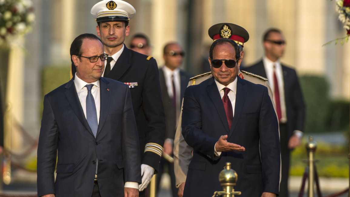 holland sisi egypt getty