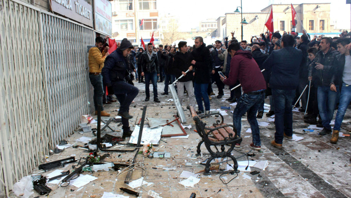 Turkey HDP Protests