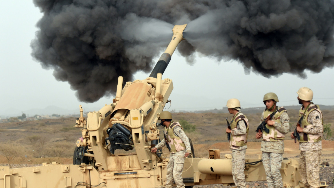 Saudi army Yemen [AFP]