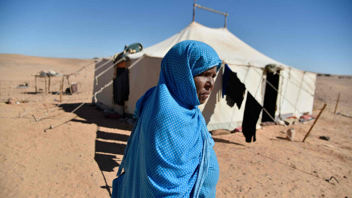 Sahrawi refugee in southwest Algeria