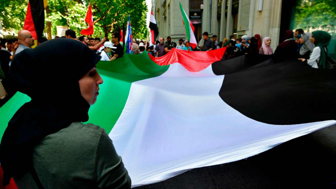 Palestine protest Germany - Getty