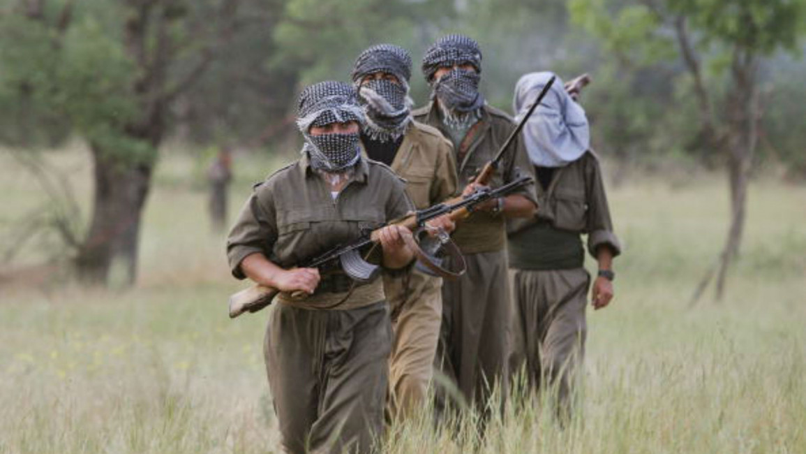 PKK Fighters [AFP]