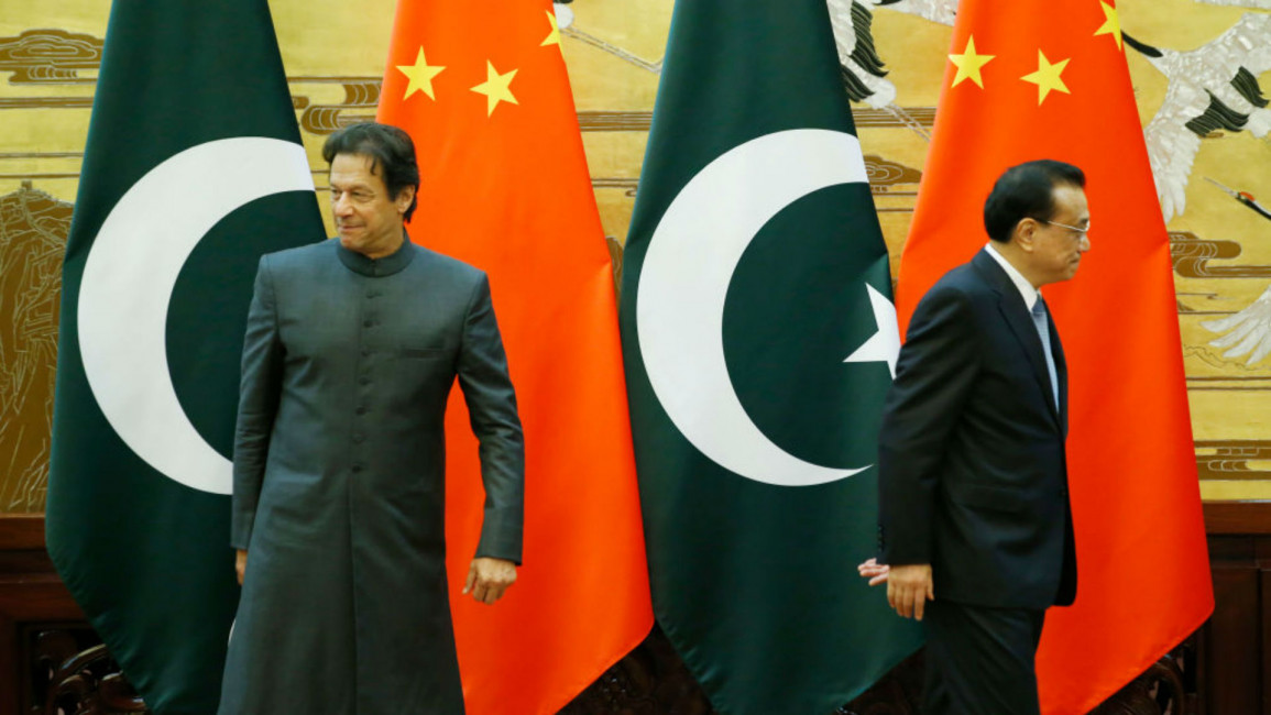 Imran Khan and Li Keqiang - Getty