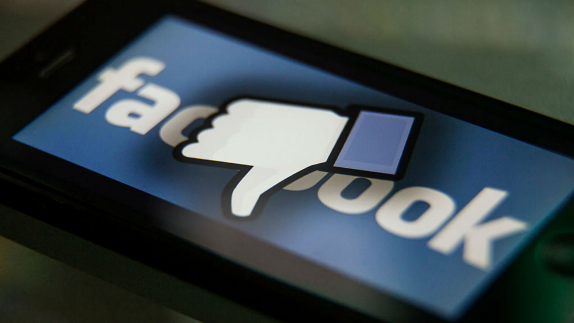 Facebook thumbs down - Getty