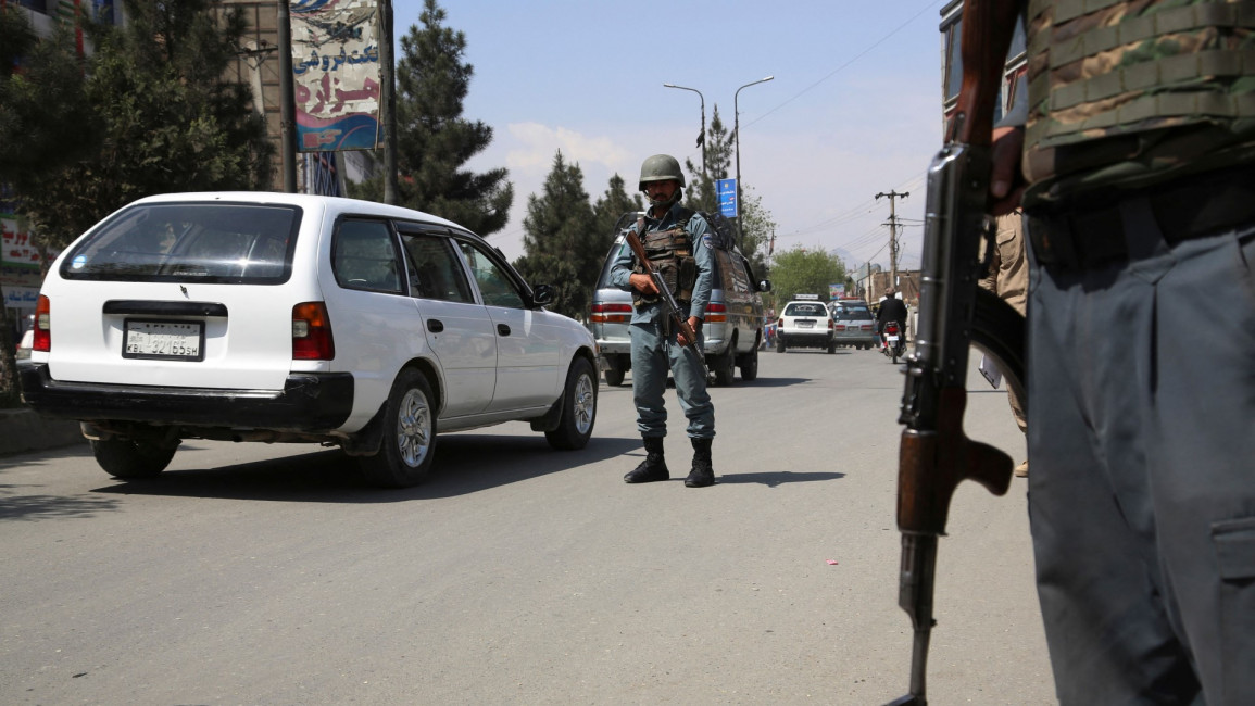 Afghan security [AFP/Getty]