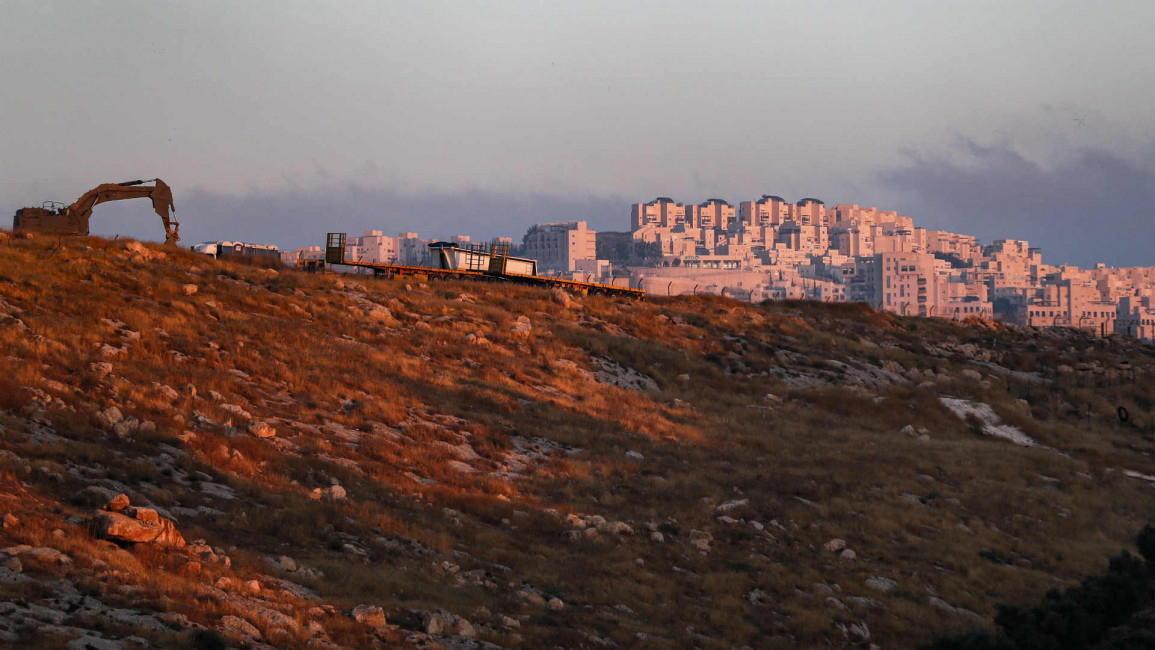 Israel settlement construction - Getty