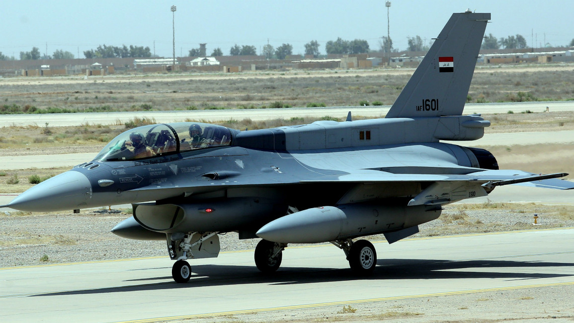 Iraq Ashton Carter F16 delivered