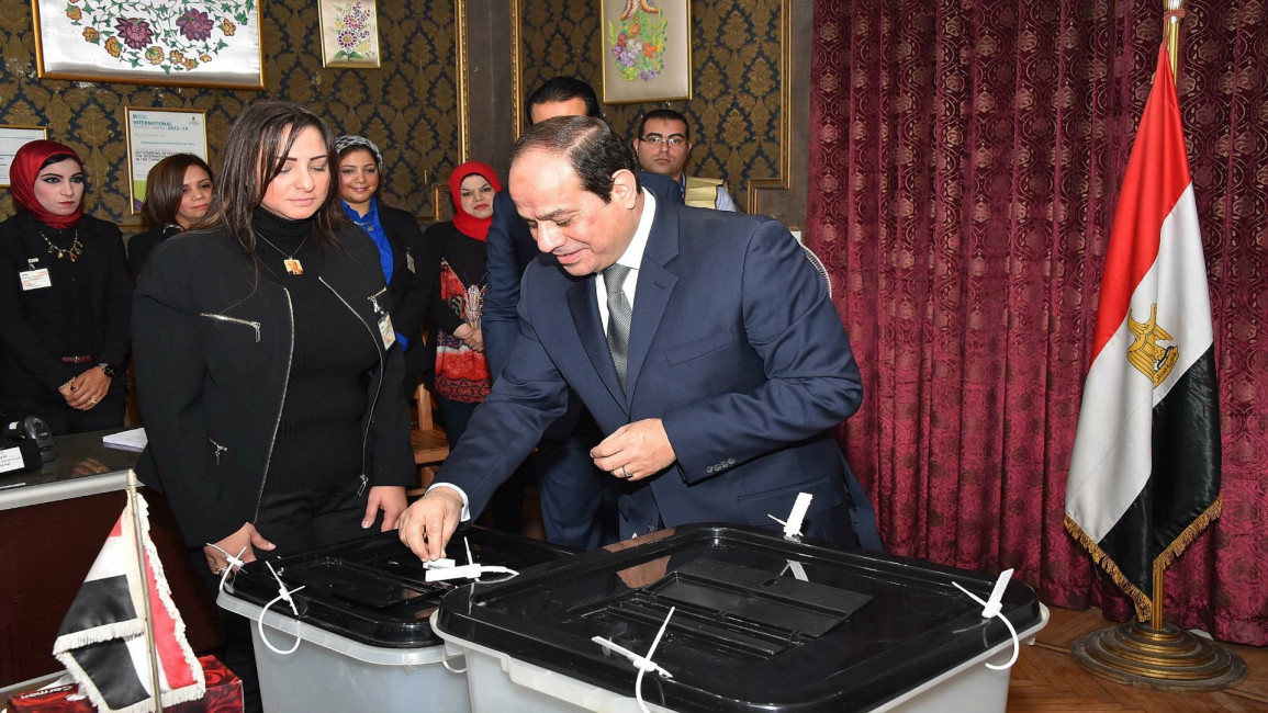 Sisi Egypt elections - Anadolu