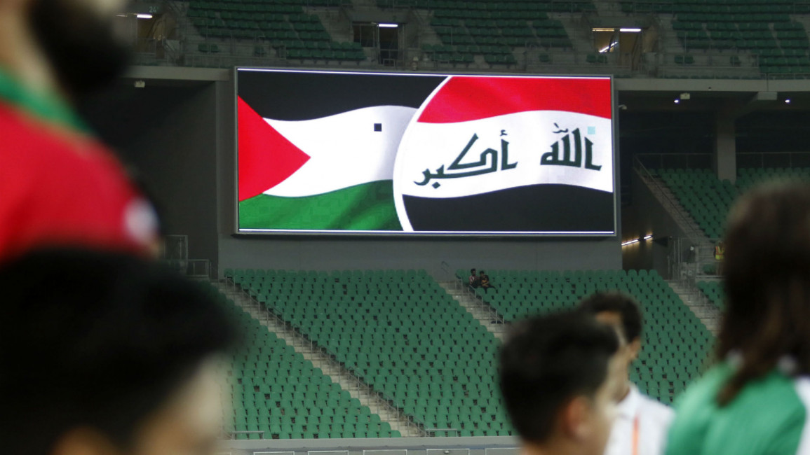 Palestine Iraq friendly - AFP