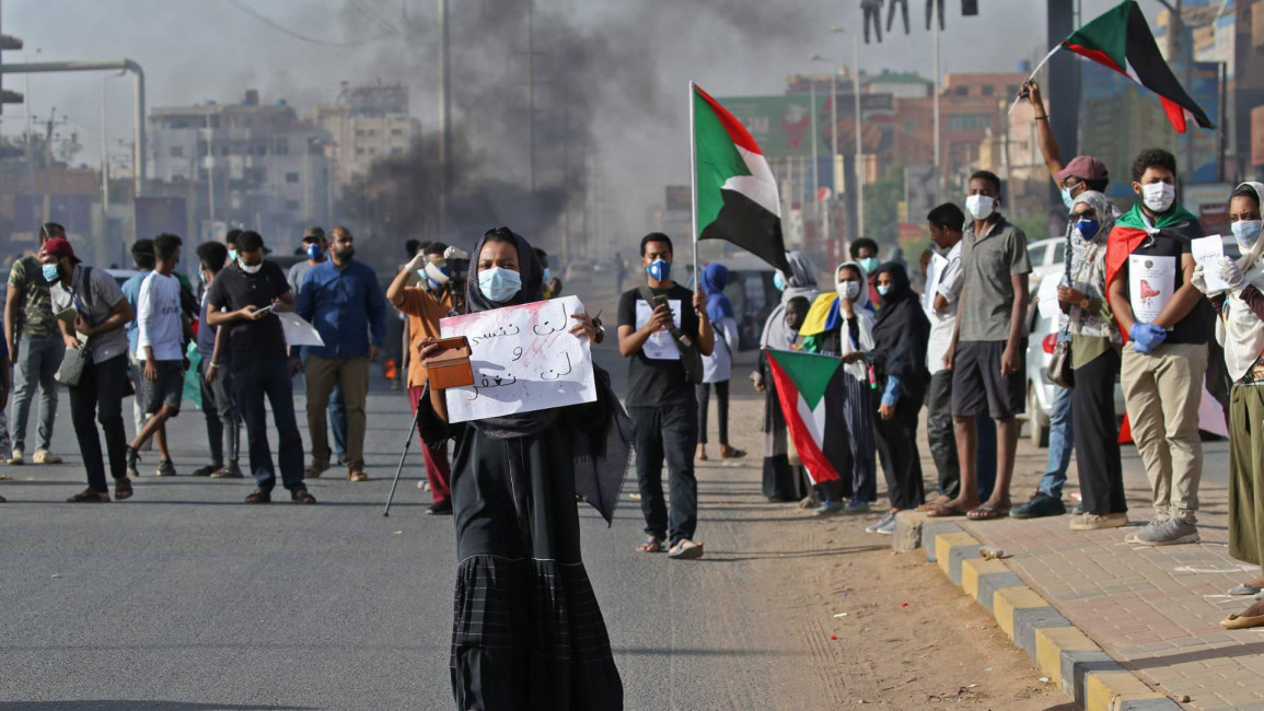 sudan sit-in protest anniversary