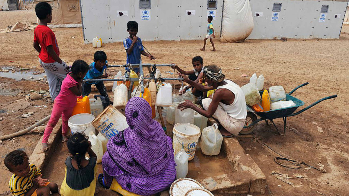 Yemeni refugees Djibouti - AFP