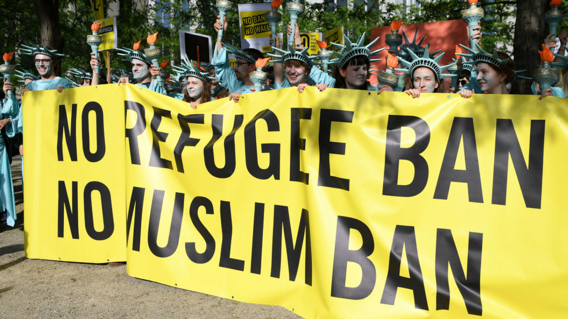 US Muslim ban [AFP]