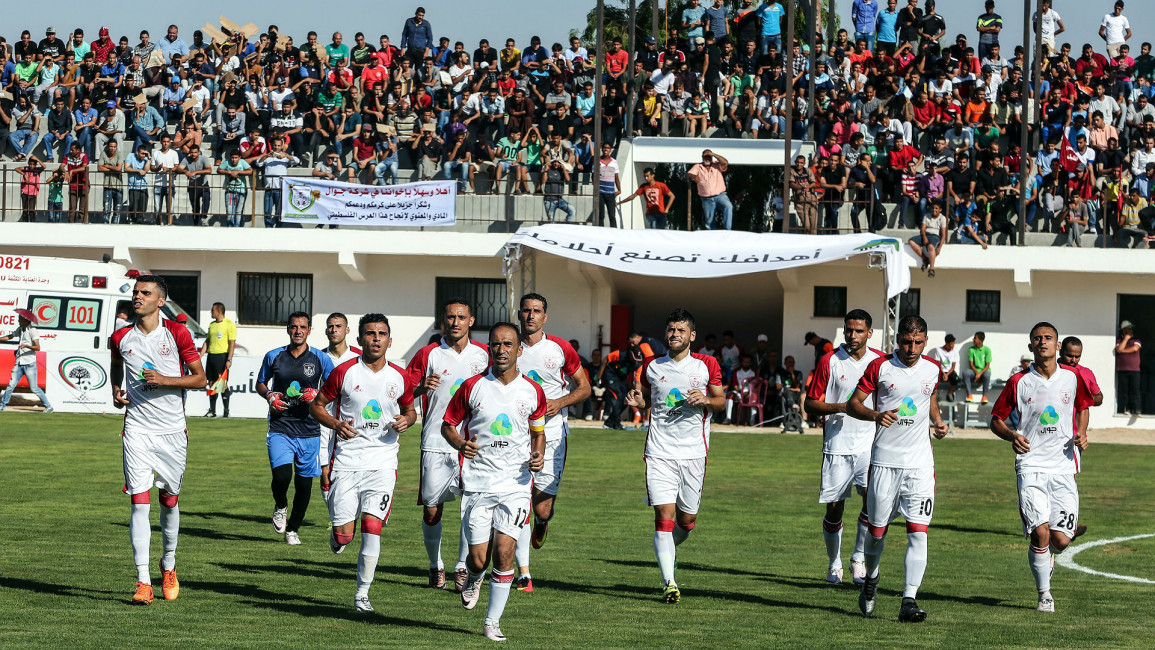 Palestine cup final leg 1 anadolu