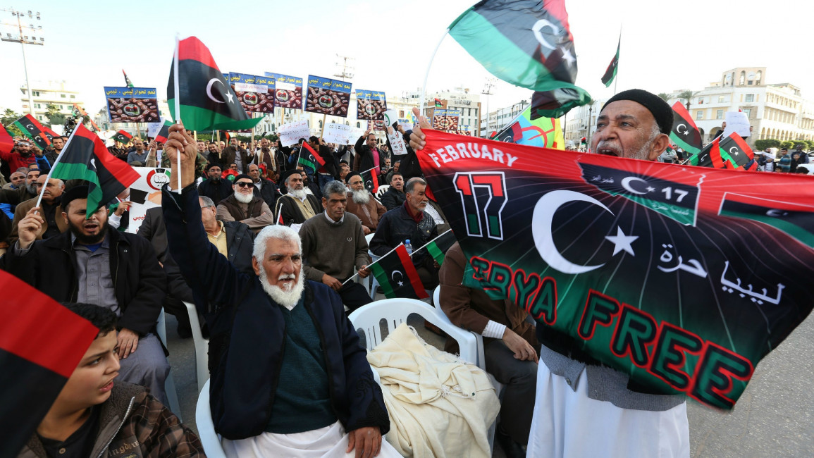 Libya consensus support protests