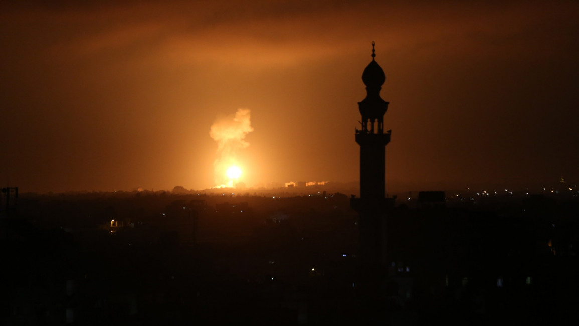 Gaza Israel Bombing