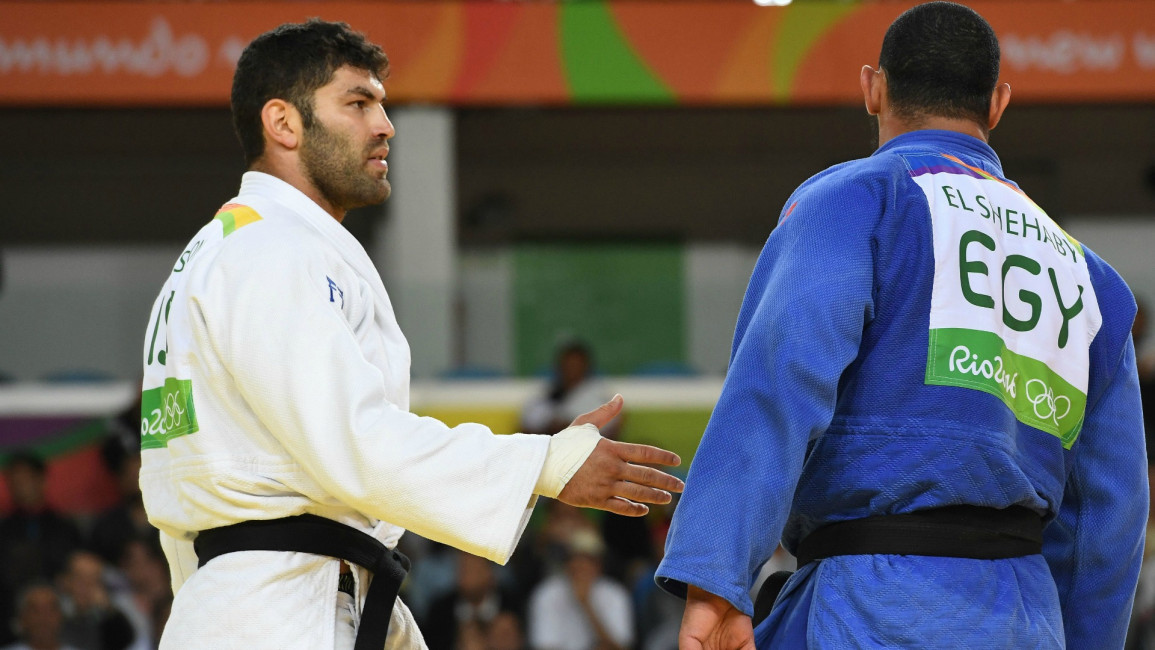judo egypt israel - AFP