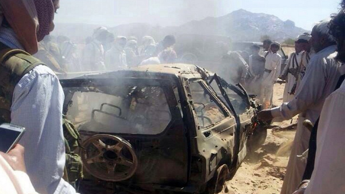 yemen drone strike archive getty