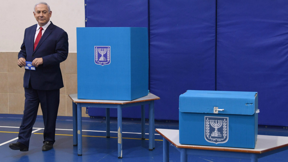 Israel elections -- Anadolu