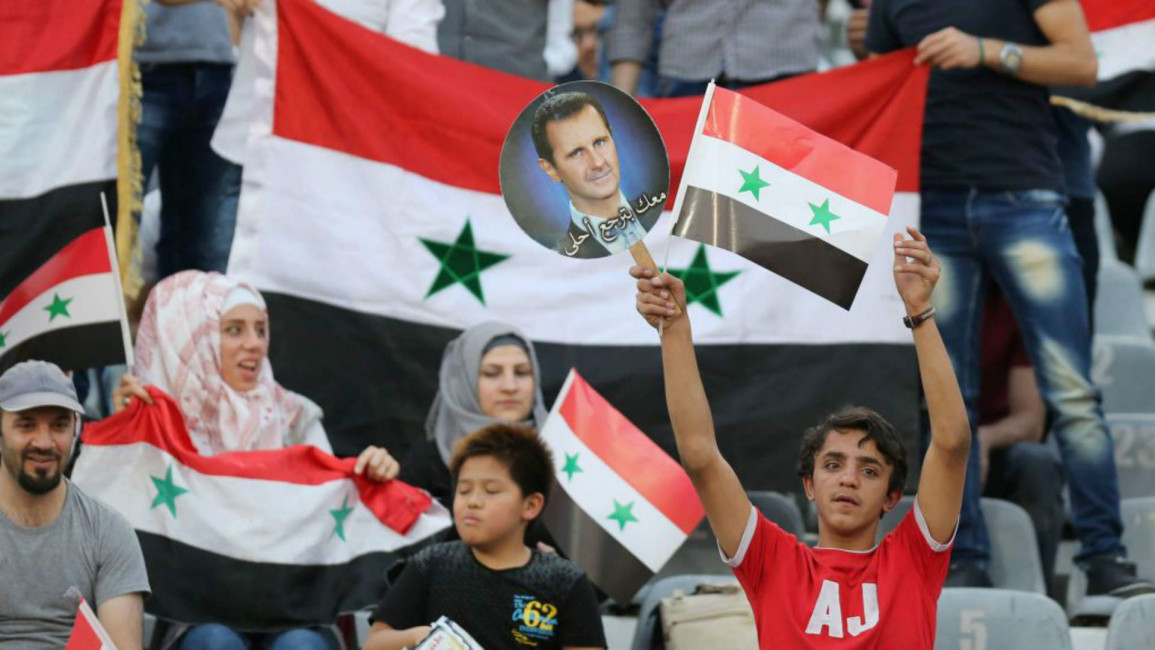 Assad football Syria - AFP