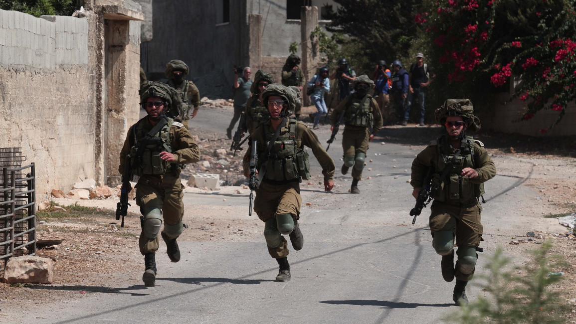 israel west bank troops getty