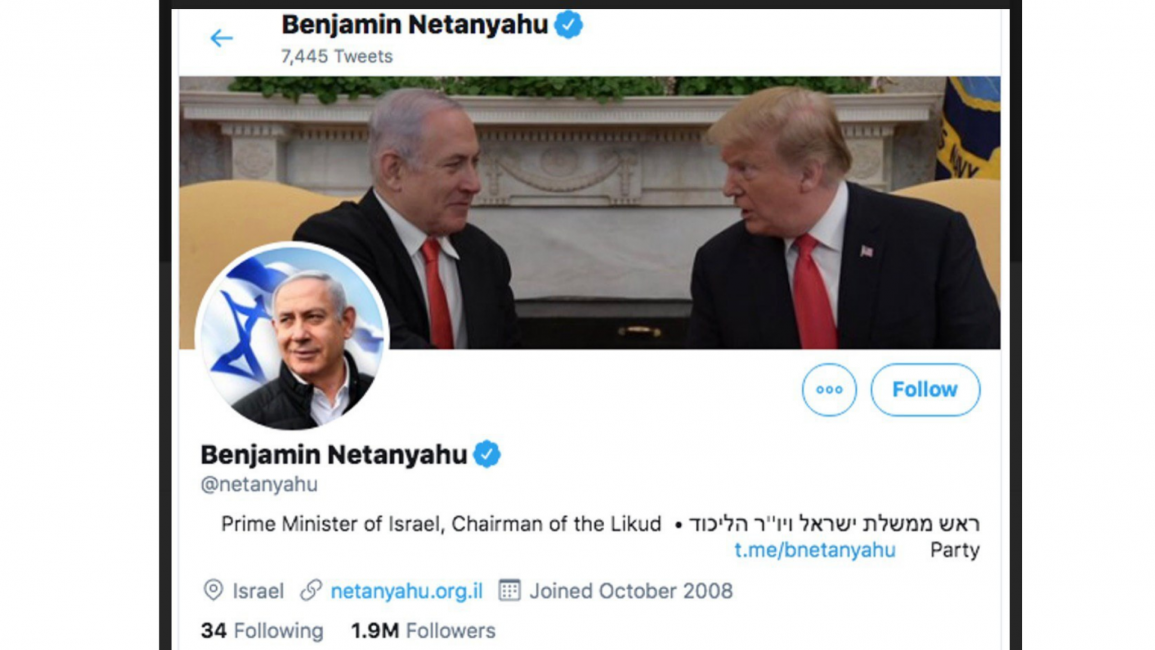 Netanyahu Twitter