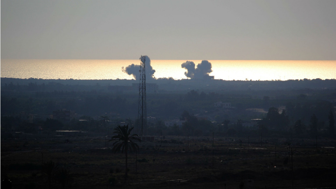 airstrikes on Rafah Sinai [Anadolu/Getty]