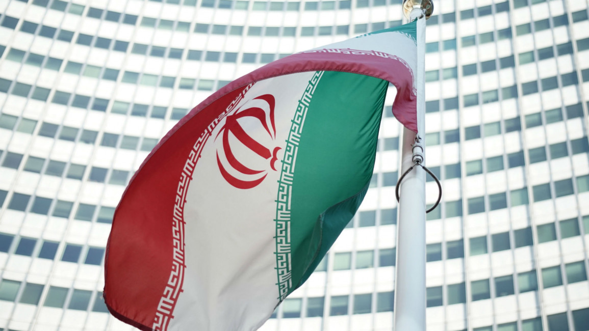 Iran flag - AFP